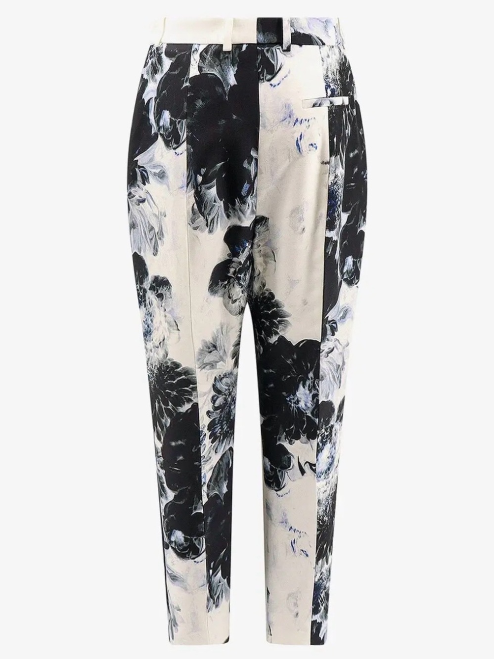 Alexander McQueen X-ray Flower Satin Pant - Picture 9 of 14